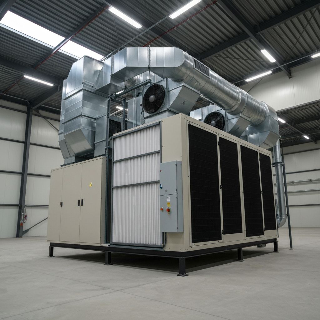 AHU filtration and air quality control system